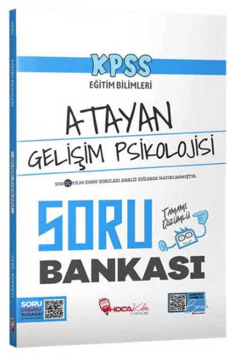 2024 KPSS Eğitim Bilimleri Gelişim Psikolojisi Atayan Soru Bankası Çözümlü Hoca Kafası Yayınları