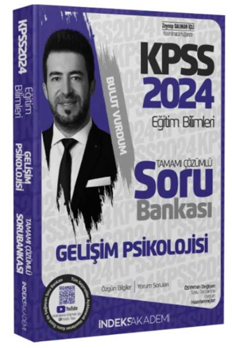 2024 KPSS Eğitim Bilimleri Gelişim Psikolojisi Soru Bankası Çözümlü İndeks Akademi Yayınları