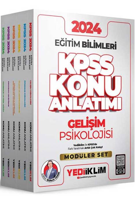 2024 KPSS Eğitim Bilimleri Konu Anlatımlı Modüler Set Yediiklim Yayınları