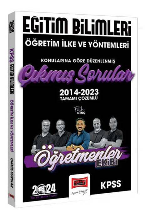 2024 KPSS Eğitim Bilimleri Öğretmenler Ekibi Öğretim İlke ve Yöntemleri Konularına Göre Çıkmış Sorular Yargı Yayınları