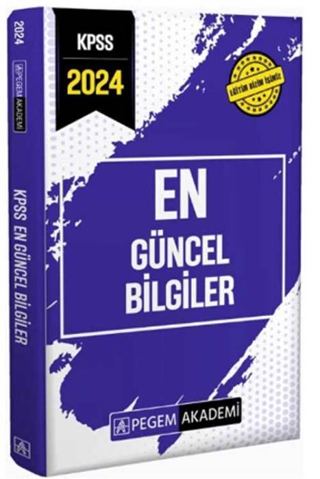 2024 KPSS En Güncel Bilgiler Pegem Akademi Yayınları