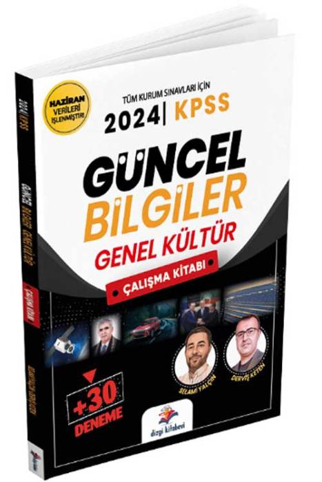 2024 KPSS Güncel Bilgiler, Genel Kültür 30 Deneme İlaveli Konu Anlatımlı Çalışma Kitabı Dizgi Kitap Yayınları