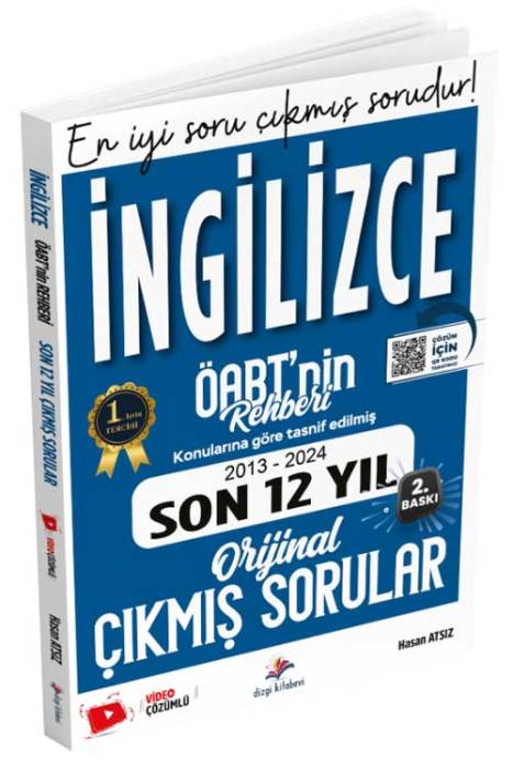 2025 KPSS İngilizce Öğretmenliği Son 12 Yıl Konularına Göre Tasnif Edilmiş Çıkmış Sorular Dizgi Kitap Yayınları