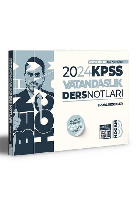 2024 KPSS Lisans Vatandaşlık Ders Notu Benim Hocam Yayınları