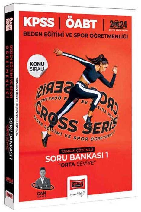 2024 KPSS ÖABT Beden Eğitimi ve Öğretmenliği Cross Serisi Soru Bankası (Orta Seviye) Yargı Yayınları