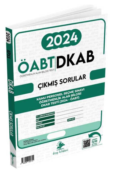 2024 KPSS ÖABT Dkab Video Çözümlü Fasikül Orjinal Çıkmış Sorular Dizgi Kitap Yayınları