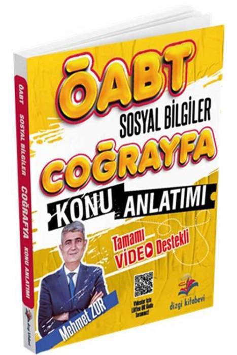 2024 KPSS ÖABT Sosyal Bilgiler Coğrafya Konu Anlatımı Dizgi Kitap Yayınları