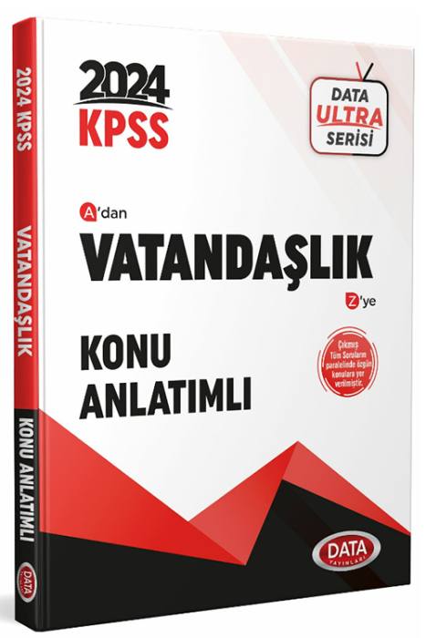 2024 KPSS Ultra Serisi Vatandaşlık Konu Anlatımlı Data Yayınları