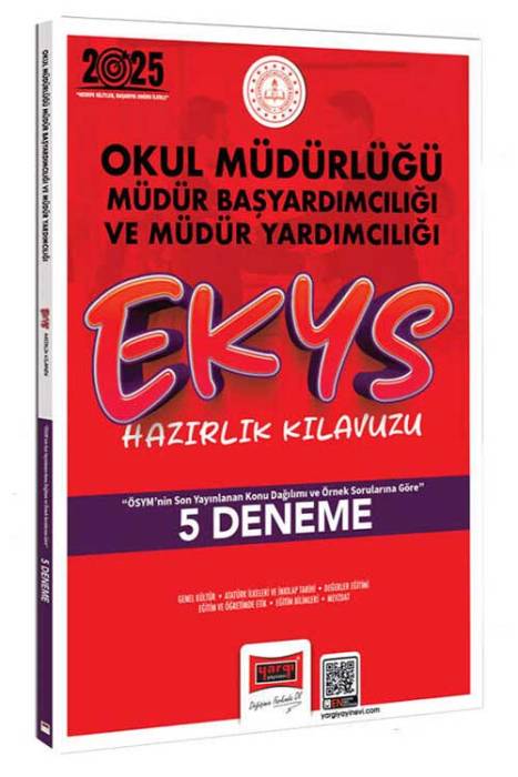 2025 MEB EKYS Hazırlık Kılavuzu 5 Deneme Yargı Yayınları