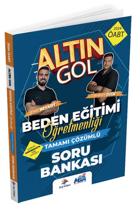 2024 ÖABT Beden Eğitimi Öğretmenliği Altın Gol Soru Bankası Çözümlü Dizgi Kitap Yayınları