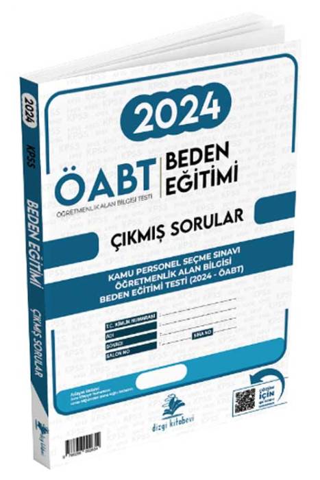 2024 ÖABT Beden Eğitimi Video Çözümlü 2024 Sınavı Tek Fasikül Orijinal Çıkmış Sorular Dizgi Kitap Yayınları