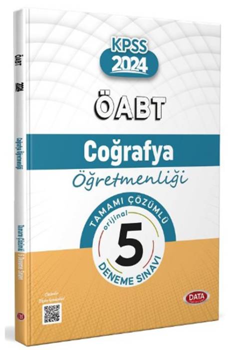 2024 ÖABT Coğrafya Öğretmenliği 5 Deneme Çözümlü Data Yayınları