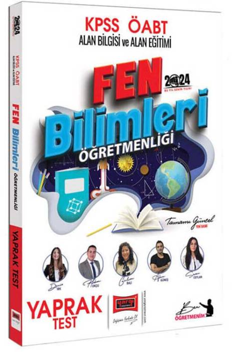 2024 ÖABT Fen Bilimleri Öğretmenliği Yaprak Test Yargı Yayınları