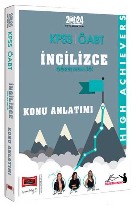 2024 ÖABT İngilizce Öğretmenliği High Achievers Konu Anlatımı Yargı Yayınları