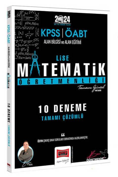 2024 ÖABT Lise Matematik Öğretmenliği 10 Deneme Sınavı Yargı Yayınları