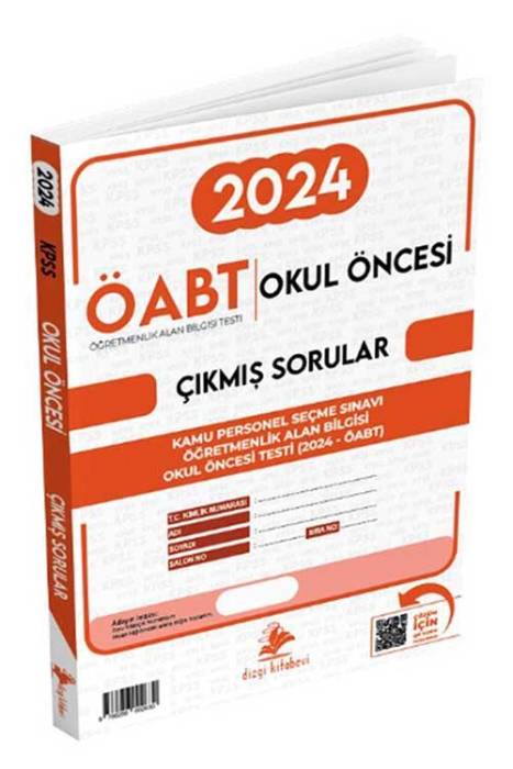 2024 ÖABT Okul Öncesi Öğretmenliği Sınavı Çıkmış Sorular Dizgi Kitap Yayınları