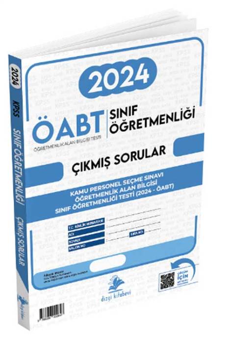 2024 ÖABT Sınıf Öğretmenliği Sınavı Çıkmış Sorular Çözümlü Dizgi Kitap Yayınları