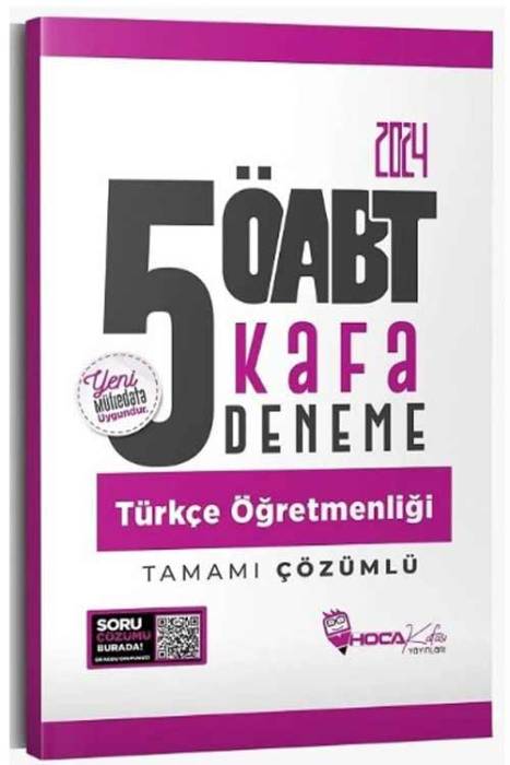 2024 ÖABT Türkçe Öğretmenliği 5 Deneme Hoca Kafası Yayınları