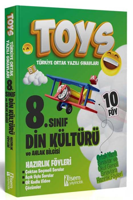 2025 TOYS 8. Sınıf Din Kültürü ve Ahlak Bilgisi Hazırlık Föyleri İsem Yayıncılık