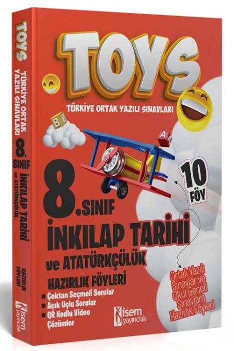 2025 TOYS 8. Sınıf İnkılap Tarihi ve Atatürkçülük Hazırlık Föyleri İsem Yayıncılık