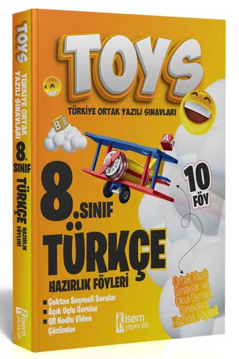 2025 TOYS 8. Sınıf Türkçe Hazırlık Föyleri İsem Yayıncılık