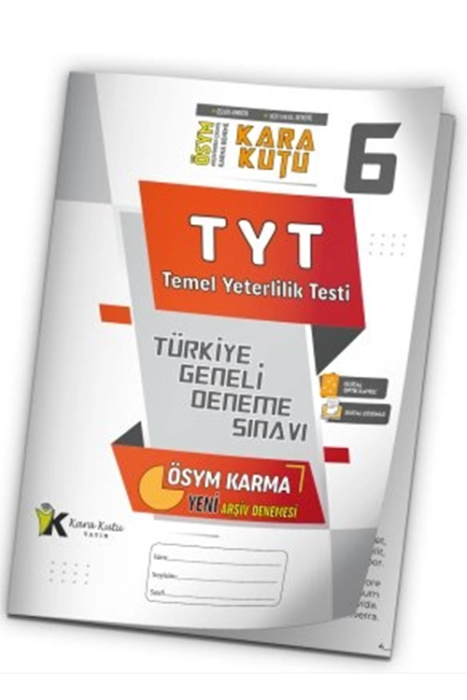 2024 TYT ÖSYM Arşivi Karma Kara Kutu Çıkmış Soru Türkiye Geneli D. Çözümlü Deneme 10/6.Kitapçık İnformal Yayınları