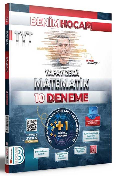 2024 TYT Yapay Zekâ Matematik 10 Deneme Benim Hocam Yayınları