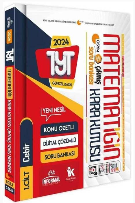 2024 YKS TYT Matematiğin Kara Kutusu 1. Cilt Çıkmış Sorular Soru Bankası İnformal Yayınları