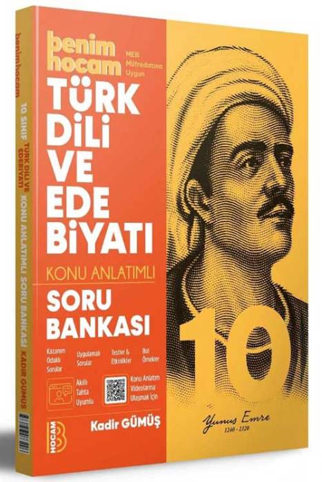 2025 10. Sınıf Türk Dili ve Edebiyatı Konu Anlatımlı Soru Bankası Benim Hocam Yayınları