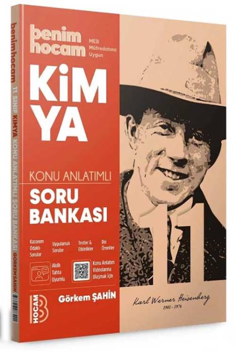 2025 11. Sınıf Kimya Konu Anlatımlı Soru Bankası Benim Hocam Yayınları