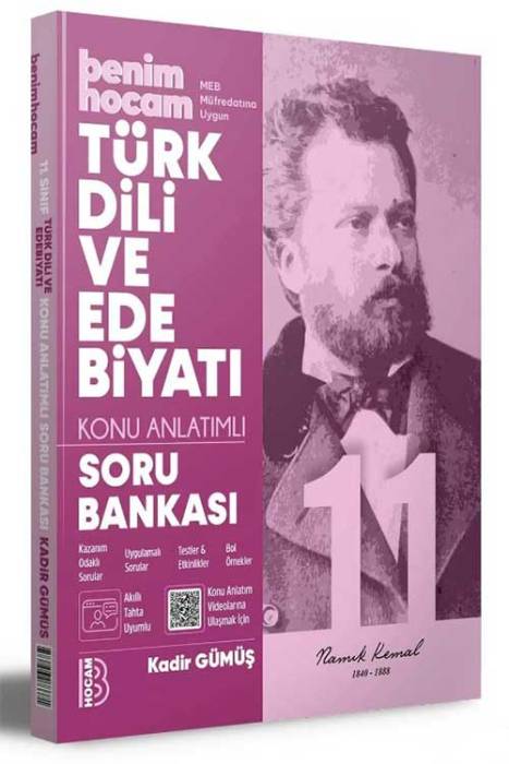 2025 11. Sınıf Türk Dili ve Edebiyatı Konu Anlatımlı Soru Bankası Benim Hocam Yayınları