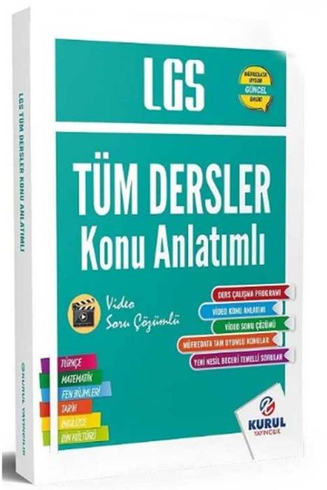 2025 8. Sınıf LGS Tüm Dersler Konu Anlatımlı Kurul Yayıncılık