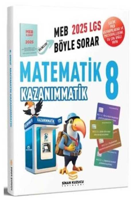 2025 8. Sınıf Matematik Kazanımmatik Soru Bankası Sinan Kuzucu Yayınları