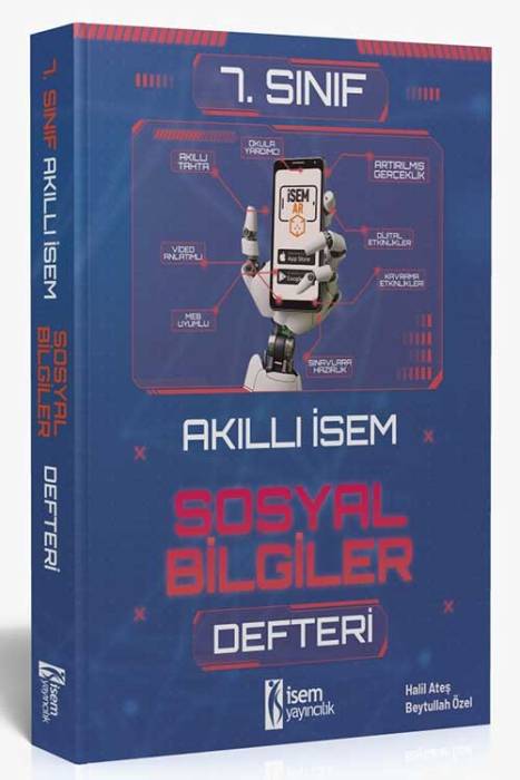 2025 Akıllı İsem 7. Sınıf Sosyal Bilgiler Defteri İsem Yayıncılık