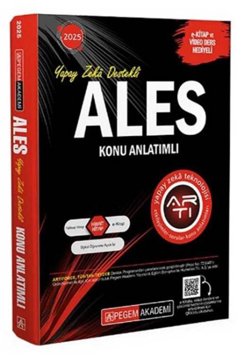 2025 ALES Konu Anlatımlı Pegem Akademi Yayınları