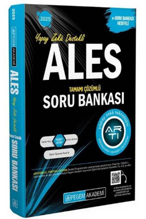 2025 ALES Soru Bankası Pegem Akademi Yayınları