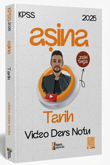 2025 Aşina KPSS Tarih Video Ders Notu İsem Yayıncılık