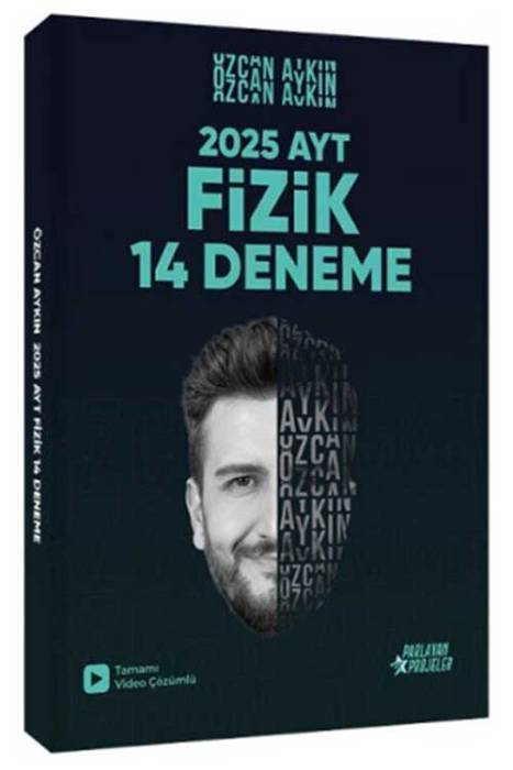 2025 AYT Fizik Tamamı Video Çözümlü 14 Deneme Parlayan Proje Yayınları