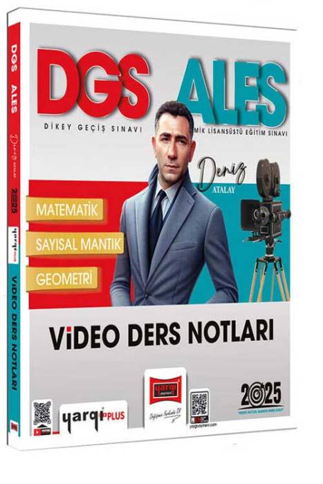 2025 DGS ALES Matematik Sayısal Mantık Geometri Video Ders Notları Yargı Yayınları