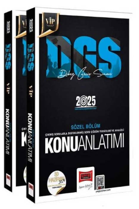 2025 DGS VIP Konu Anlatımlı Modüler Set Yargı Yayınları