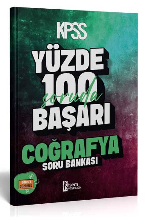 2025 KPSS 100 Soruda Başarı Coğrafya Soru Bankası İsem Yayıncılık