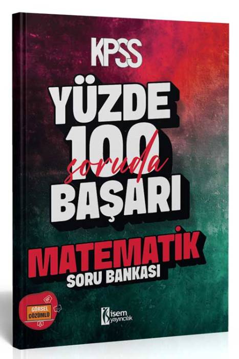 2025 KPSS 100 Soruda Başarı Matematik Soru Bankası İsem Yayıncılık