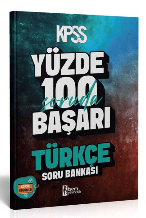 2025 KPSS 100 Soruda Başarı Türkçe Soru Bankası İsem Yayıncılık