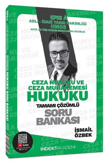 2025 KPSS A Grubu Ceza Hukuku ve Ceza Muhakemesi Hukuku Soru Bankası Çözümlü İndeks Akademi Yayınları