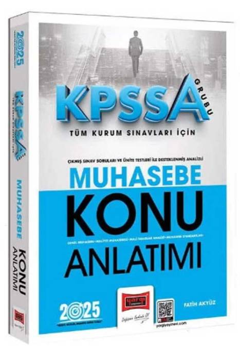 2025 KPSS A Grubu Muhasebe Konu Anlatımı Yargı Yayınları