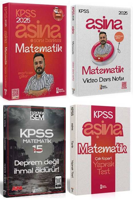 2025 KPSS Aşina Matematik Kazandıran Set İsem Yayıncılık