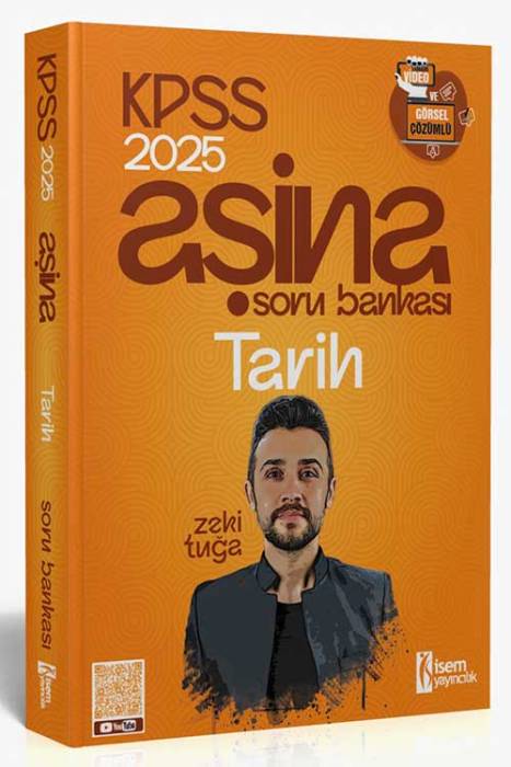 2025 KPSS Aşina Tarih Soru Bankası İsem Yayıncılık