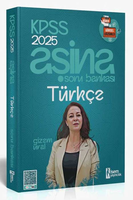 2025 KPSS Aşina Türkçe Soru Bankası İsem Yayıncılık