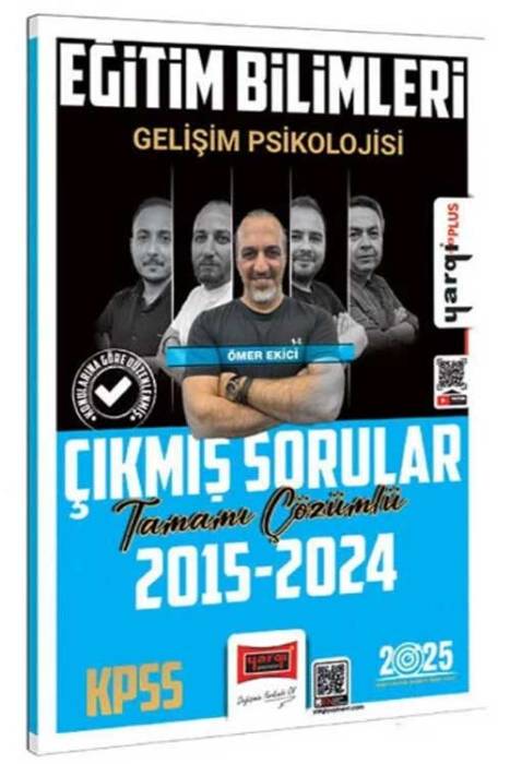 2025 KPSS Eğitim Bilimleri Gelişim Psikolojisi Tamamı Çözümlü Çıkmış Sorular Yargı Yayınları