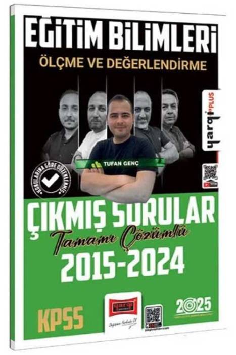 2025 KPSS Eğitim Bilimleri Ölçme ve Değerlendirme Çıkmış Sorular Çözümlü Yargı Yayınları